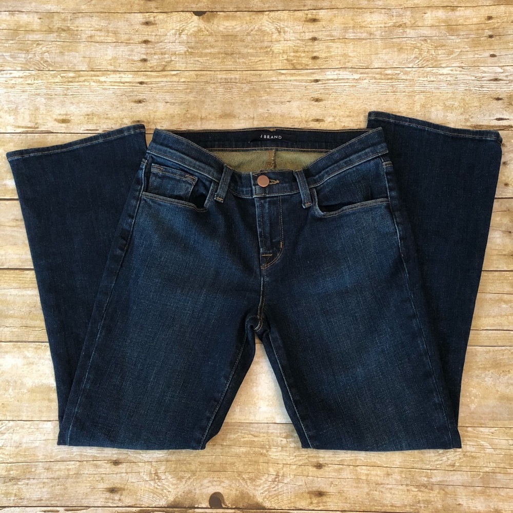 J Brand Selena Crop Boot Cut in Lonesome Size 26 - Picture 3 of 8